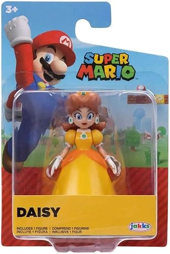 Super Mario World of Nintendo Mini Figura Daisy de 25 pulgadas