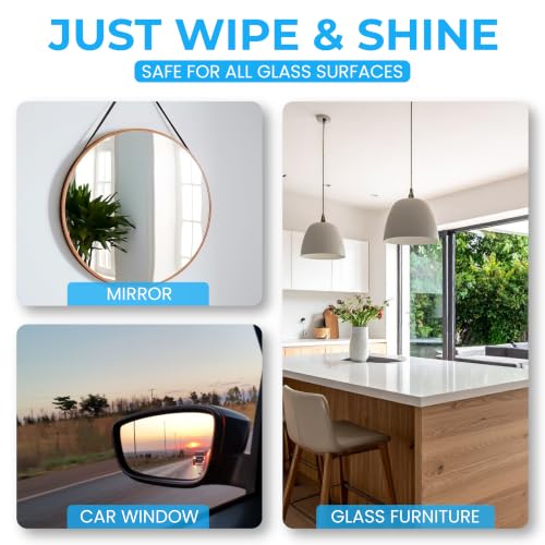 Air Jungles Glass Cleaner Wipes