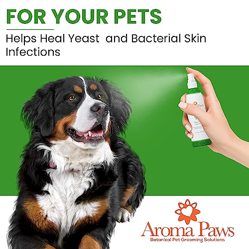 Scented Dog Coat Spray – Cleansing, Conditioning, Moisturizing – Toxin Free, Healthy Ingredients – Aromatic Grooming Puppy Spray – Loosens Knots, Tangles – 4.5 Oz., Rosemary Tea Tree Scented Dog Coat Spray – Cleansing, Conditioning, Moisturizing – Toxin Free, Healthy Ingredients – Aromatic Grooming Puppy Spray – Loosens Knots, Tangles – 4.5 Oz., Rosemary Tea Tree