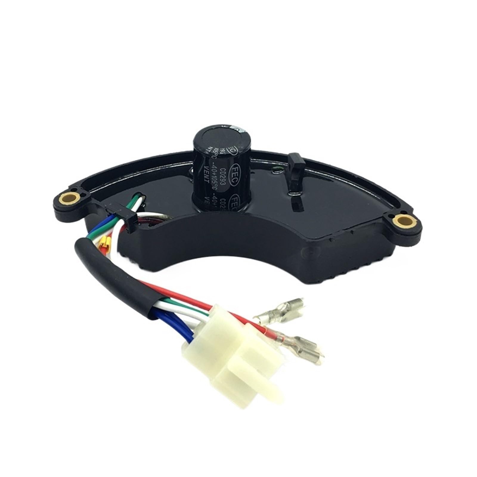 CSKWLLNBC 1pcs 5.5KVA Automatic Voltage Regulator 5KW Generator AVR 250V AC 470uF Single Phase 6 Wires Three 8(Single phase 6 wires)