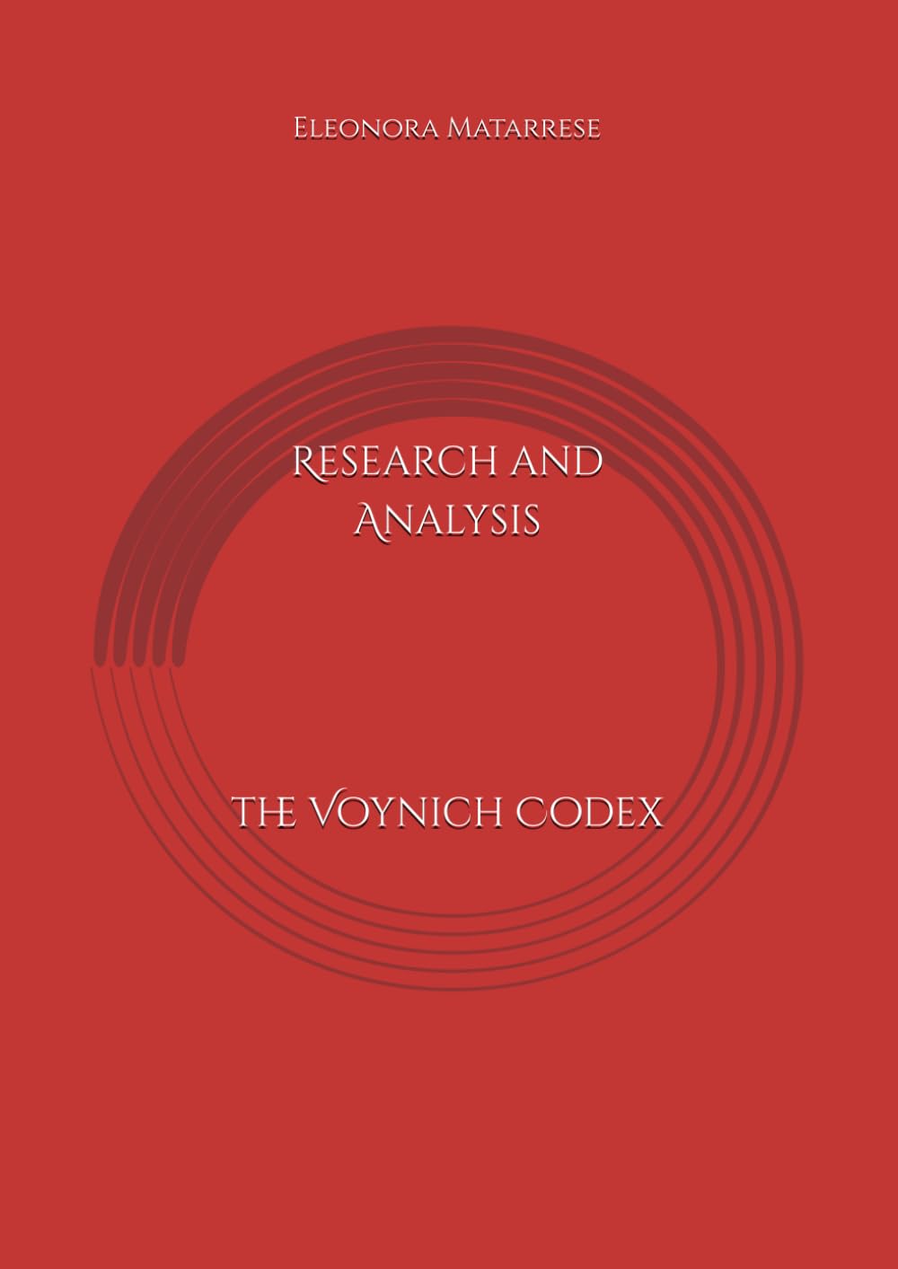 Research and Analysis - the Voynich Codex