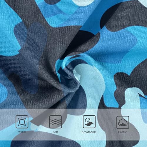 Camouflage Blue Panties Little Girl Toddler Girls Underwear Cotton Personalized Kids Briefs Undies 2t3