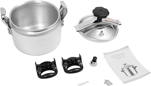 Miniatura 9 de Olla a presión de aleación de aluminio, olla a presión compacta de 3 L, olla portátil de pequeña presión para cocina, restaurante, hogar