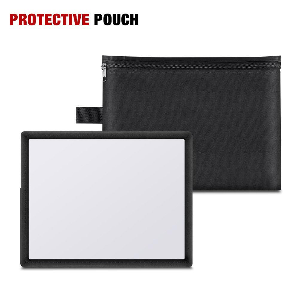 REFLEX CAMERA Difusor de flash universal Softbox de 30 x 20 cm para cámara réflex digital Speedlite | Modificador de luz portátil plegable para flash | Iluminación suave y uniforme con bolsa de