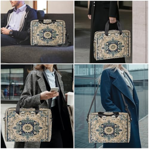 Bolso para portátil de 16 pulgadas con textura Bohemia miniatura 2