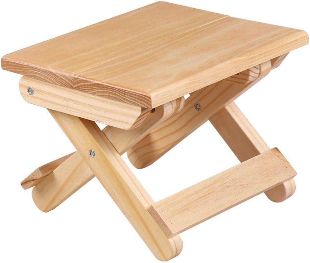 Delavala Natural Wooden Folding Stool Bamboo Shower Bench Camping Outdoor Stool Portable Travel Fishing Chairs Household Bamboo Shoeo Changing Stool Small Foldable Solid Wood Folding Furniture-picture-18