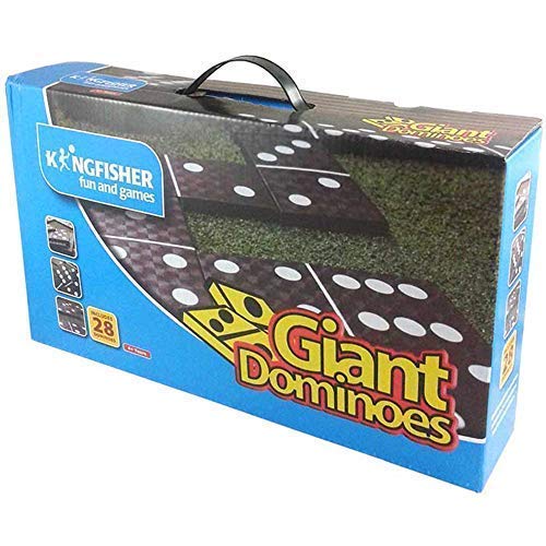 Thrink Dominoes & Tile Games - 28 Lightweight Dominoes | Ideal For Two Or More Players | Perfect Garden Fun For All Ages
