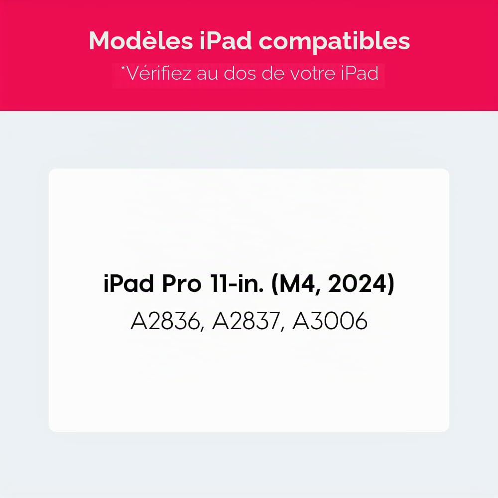 Astropad Rock Paper Pencil v2.0 – Protecteur d'écran en papier pour iPad Pro 11" (M4, 2024) + embouts de rechange pour stylet Apple – Apple Pencil 1ère et 2ème génération