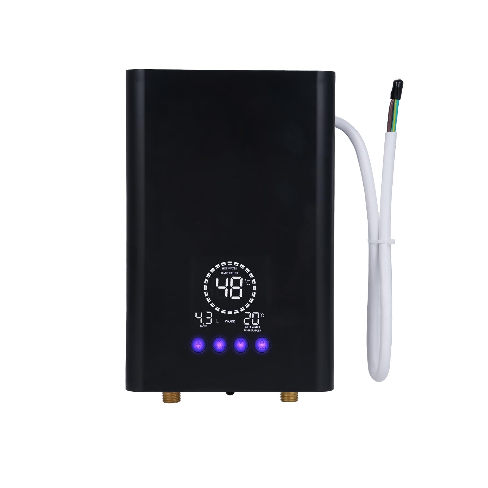 Calentador de Agua Inteligente con Pantalla Táctil 8500W 220V de Control por Voz para Calefacción Eficiente
