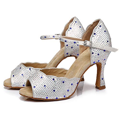 AOQUNFS Scarpe da Ballo Latino Americano