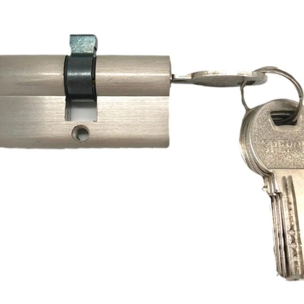 Barrel Lock Door Barrel Lock Double Open Cylinder Key Anti-Theft Entrance Brass Lengthened Core(D-90mm)