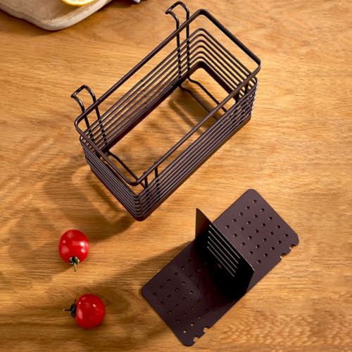 Besttoolifes Utensil Holder, Stainless Steel Cutlery Drainer Sink Caddy, Rust Proof Sink Tidy Kitchen Sink Organiser, Cutlery Organiser For Kitchen Utensil(White) - Image 3