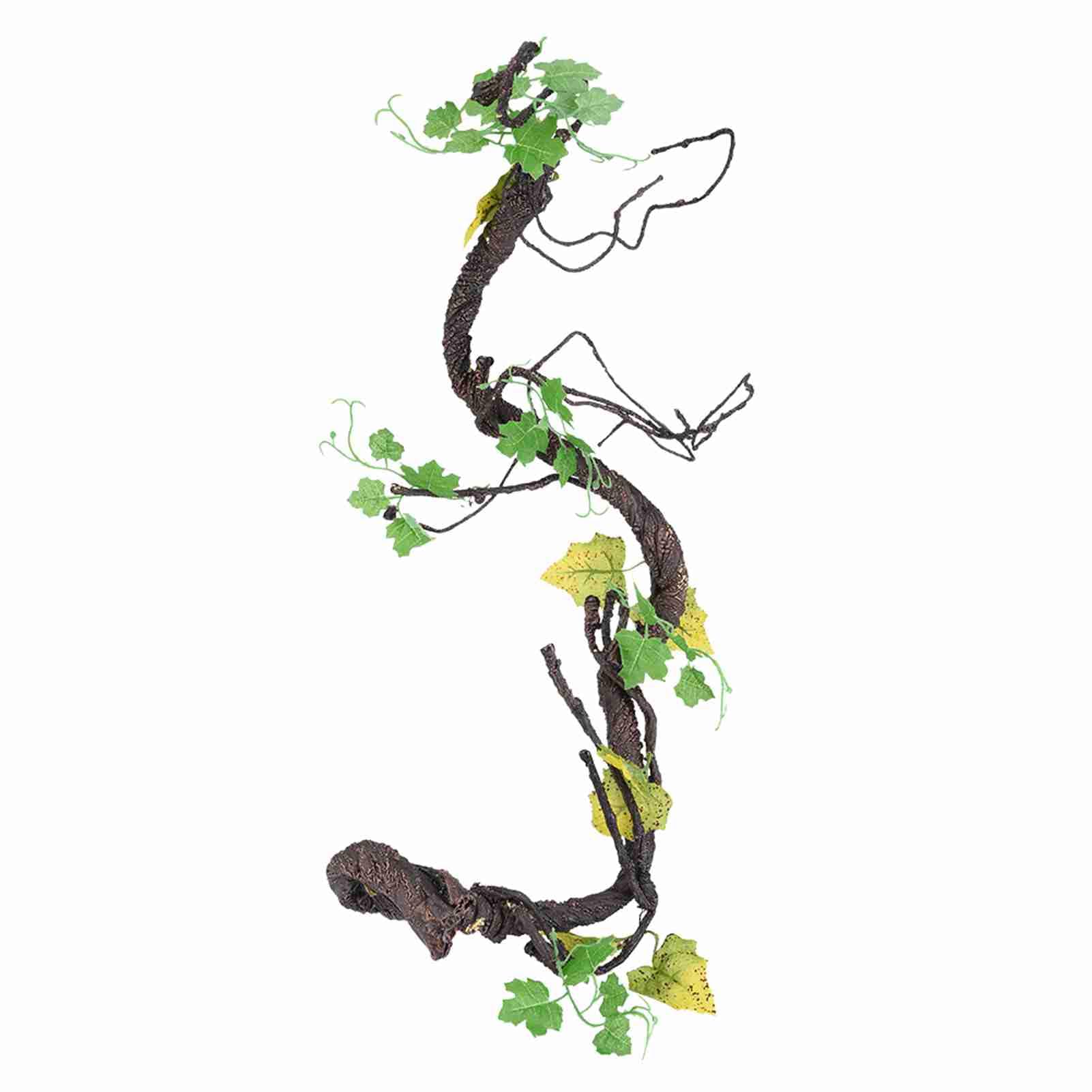 SustVita Terrarium Decor Climber for Naturalistic Enclosures, these Flexible Artificial Reptile Vines are for Chameleon, Tree Frog, and Lizard Cages (WF-1)