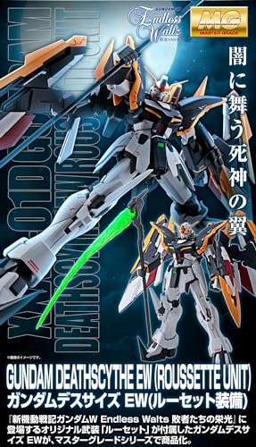 MG 1/100 Gundam Deathscythe EW (Roussette Unit) Kit modelo miniatura 3
