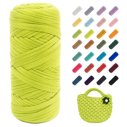 Uiopa T-Shirt Yarn, 200g/196ft Elastic Fabric Cloth Knitting T Shirt Yarn