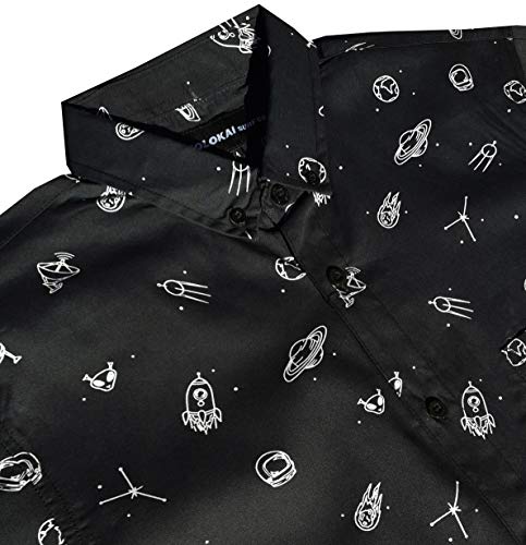 Image of Molokai Surf Button Down Slim Fit Hawaiian Short Sleeve Shirts