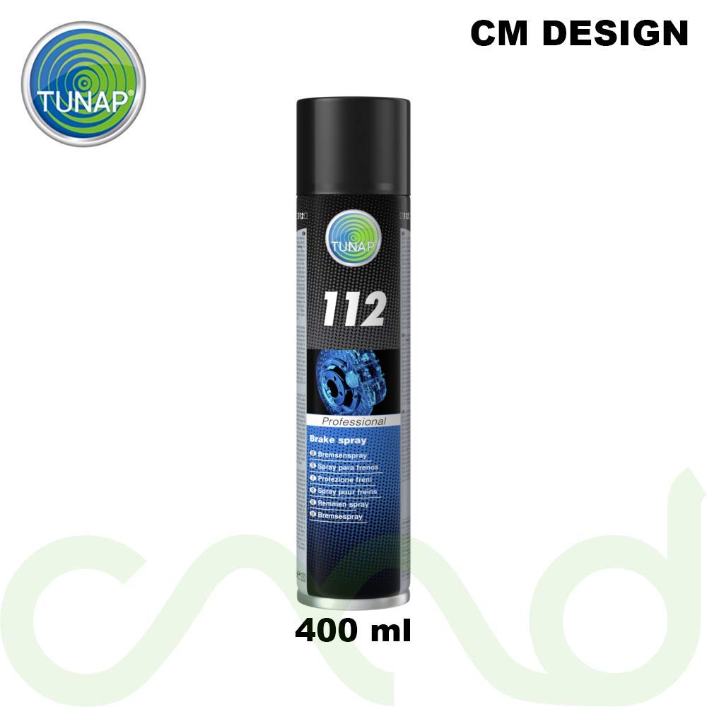 CM DESIGN TUNAP 112 Spray per freni da 400 ml per i cigolii dei freni sul retro del loto del freno