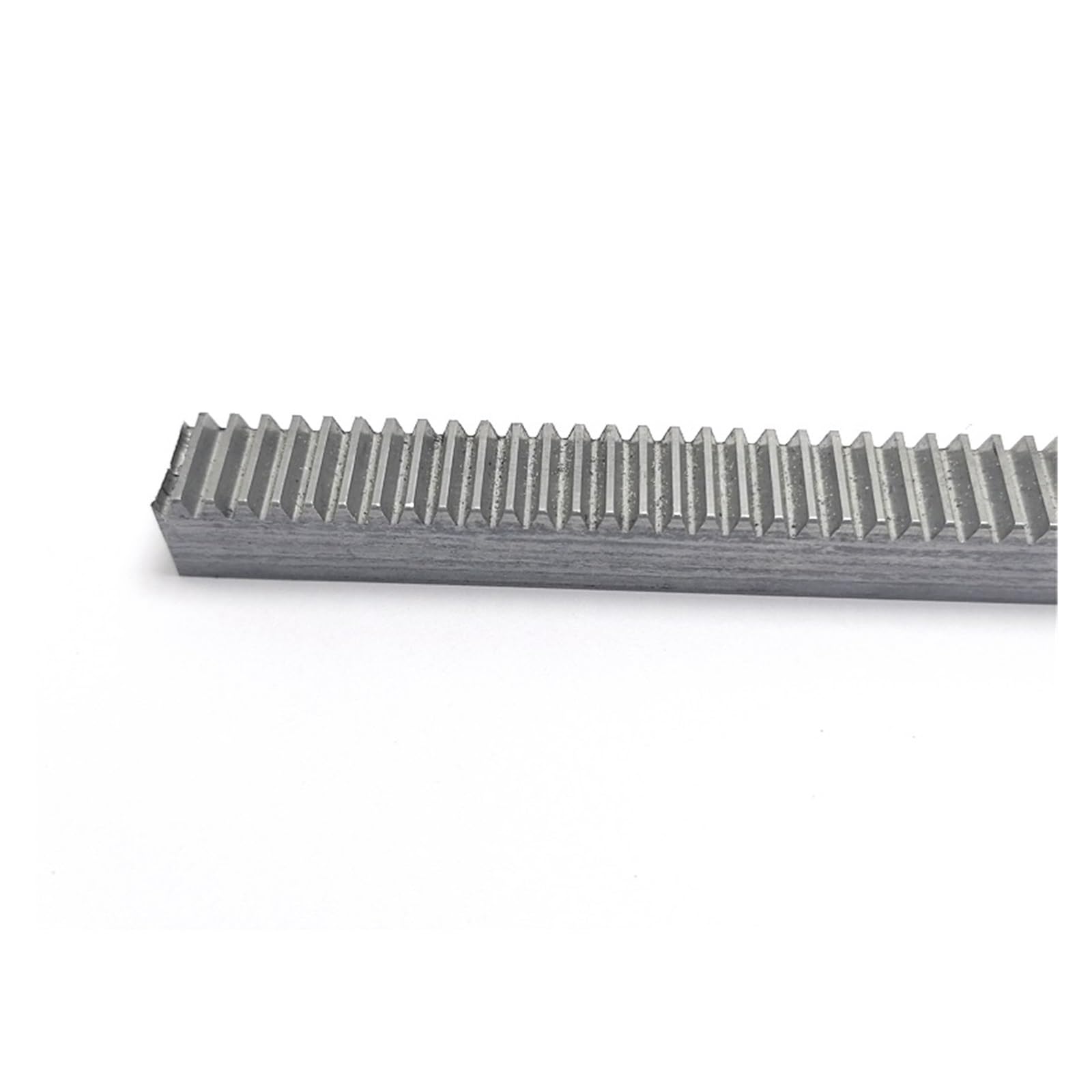 Cremagliera lineare dritta in acciaio ad alta durezza 2 pezzi 1Mod 1 modulo cremagliera in acciaio 10 * 10 * 500mm + 2 pezzi 1Mod 15 denti pignone in acciaio ingranaggio in metallo(5mm)