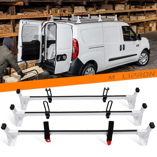Image of MELIPRON Van Roof Ladder Rack Fit for RAM ProMaster City, 800 lbs Capacity