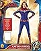 Rubie's Women's Captain Marvel Hero Suit, As Shown, Small