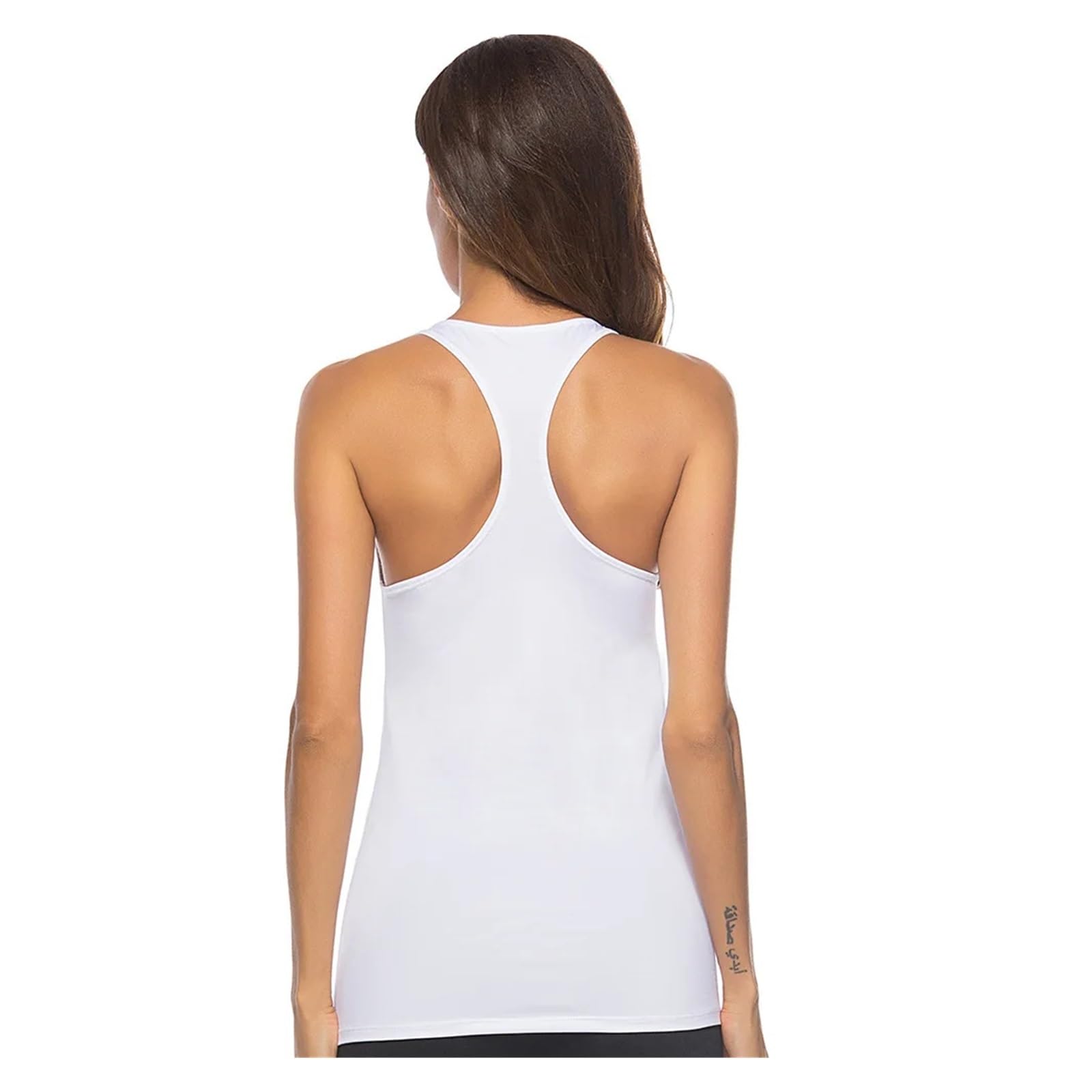 Canotte da Allenamento da Donna Top da Palestra Top Sportivo da Donna Camicie Senza Schienale Top da Yoga Senza Maniche Fitness Running Canotta Corta ad Asciugatura Rapida(G,XL)