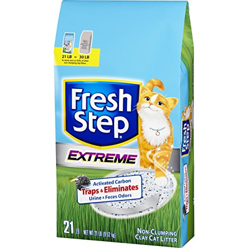 Fresh Step Extreme Clay, Non Clumping Cat Litter, Scented, 21 Pounds - image 3