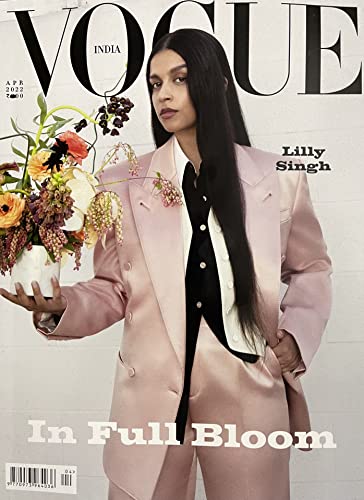 Vogue India April 2022 Lilly Singh In Full Bloom Magazine