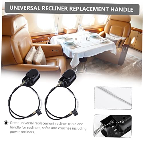 SWOOMEY 2 Conjuntos De Cabo De Reparo De Sofá Laço Alça De Cadeira Reclinável De Metal Alça De Subst