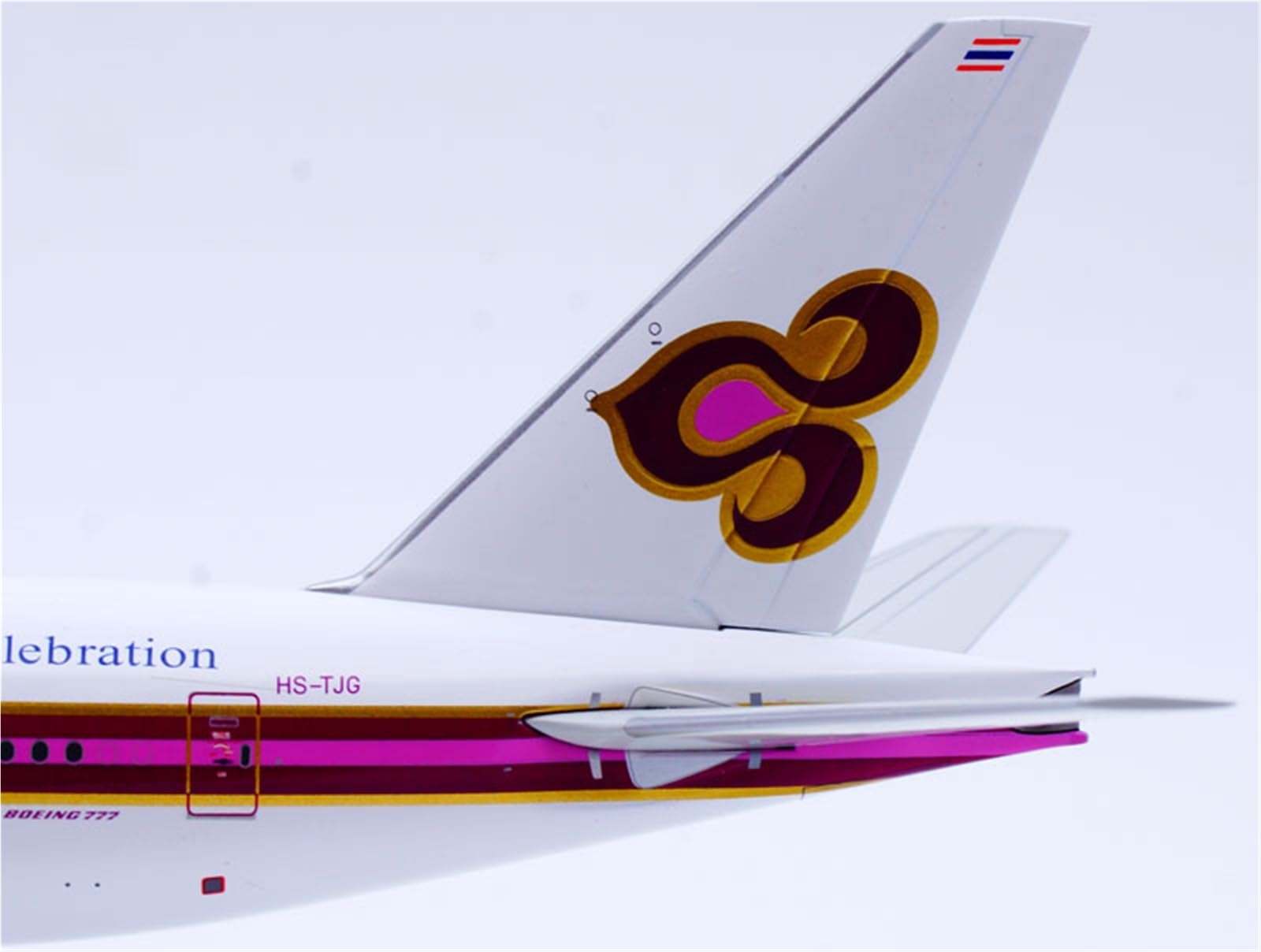 Vantor Modelli di Aerei Replica 31CM 1/200 Modello di visualizzazione su Larga Scala Aereo per Thai Airways B777-200 HS-TJG Aereo finito statico da Collezione in Miniatura