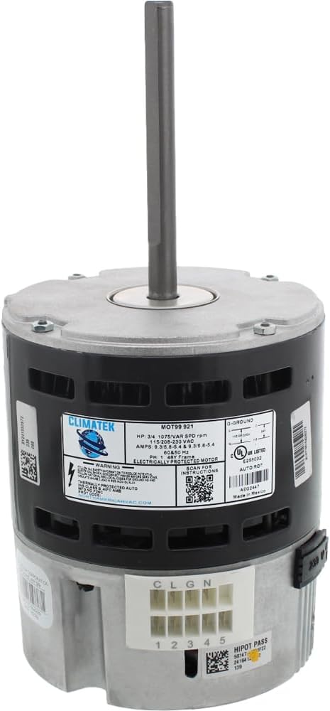 Upgraded Furnace X13 Furnace Blower Motor and Module Fits Genteq 5SME39NXL126