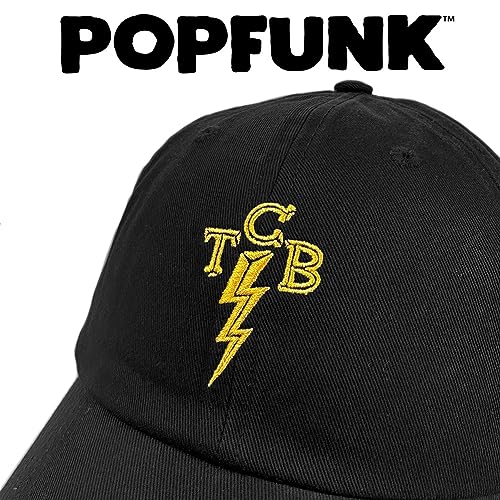 Popfunk Gorra Dad Ajustable Unisex Negra miniatura 4