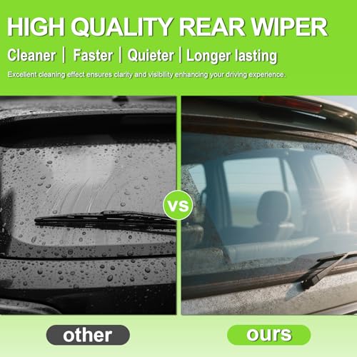 Image of PARRATI Windshield Wiper Blades Fits for 1997-2001 Honda CRV (19 inch+19 inch+11 inch) | Quiet Durable All-Season Streak-Free Wiping, Easy 5-Min Install, Reliable for Family Car Owners & Commuters