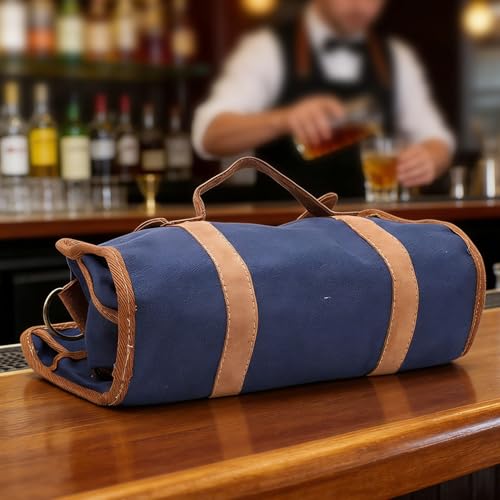Organizador de accesorios para cócteles en lona resistente para eventos 3
