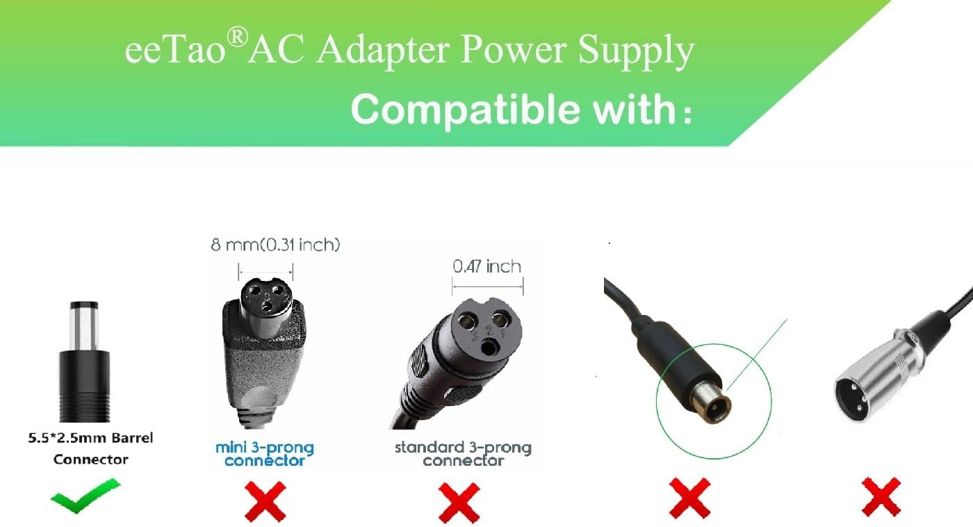 Charger 42V 1.5A-2a compatible with Gtrax GXL V2, Nano S3 Ion, G2, G3, G4, Apex, Glider, XR Elite, XR Ultra 36v Li-Ion battery battery 5 51ka51N n2L. AC SL1400