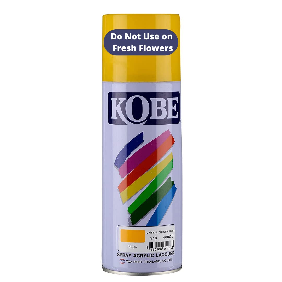 Oasis Kobe Colour Spray Paint Multi-Surface For Wood, Metal, Wall, Glass, Fabric - 918 Yellow - 400cc - 1 No (B09NVXH492) Amazon Price History, Amazon Price Tracker