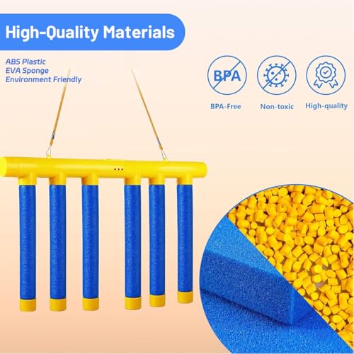 Image of Reflex Drop Sticks Challenge Game, Upgraded Dual Player Hand-Eye Coordination Training Toy, 3 Speed Modes Reaction Speed Catching Falling Sticks Game for Kids Adults Family Party