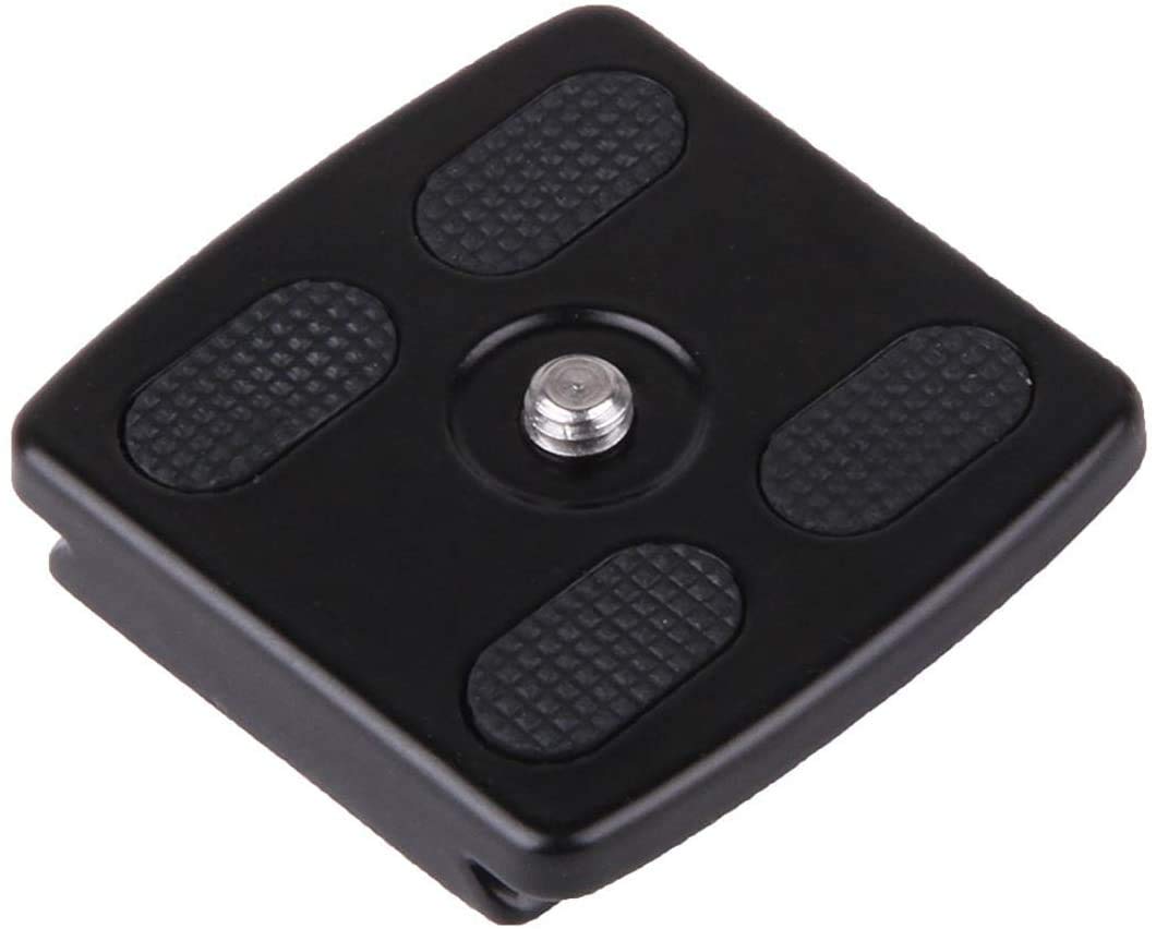 Piastra di sgancio rapido in alluminio professionale per treppiede BONFOTO B690A e treppiede ZOMEi Z818, Z669C,Q666
