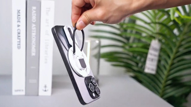 TODI For MagSafe Phone Grip Stand, 3-in-1 Magnetic Finger Ring Holder With Double-Sided Magnet, Fidget Toy Design, Magnetic Phone Stand For IPhone 16/15/14/13/12 Series