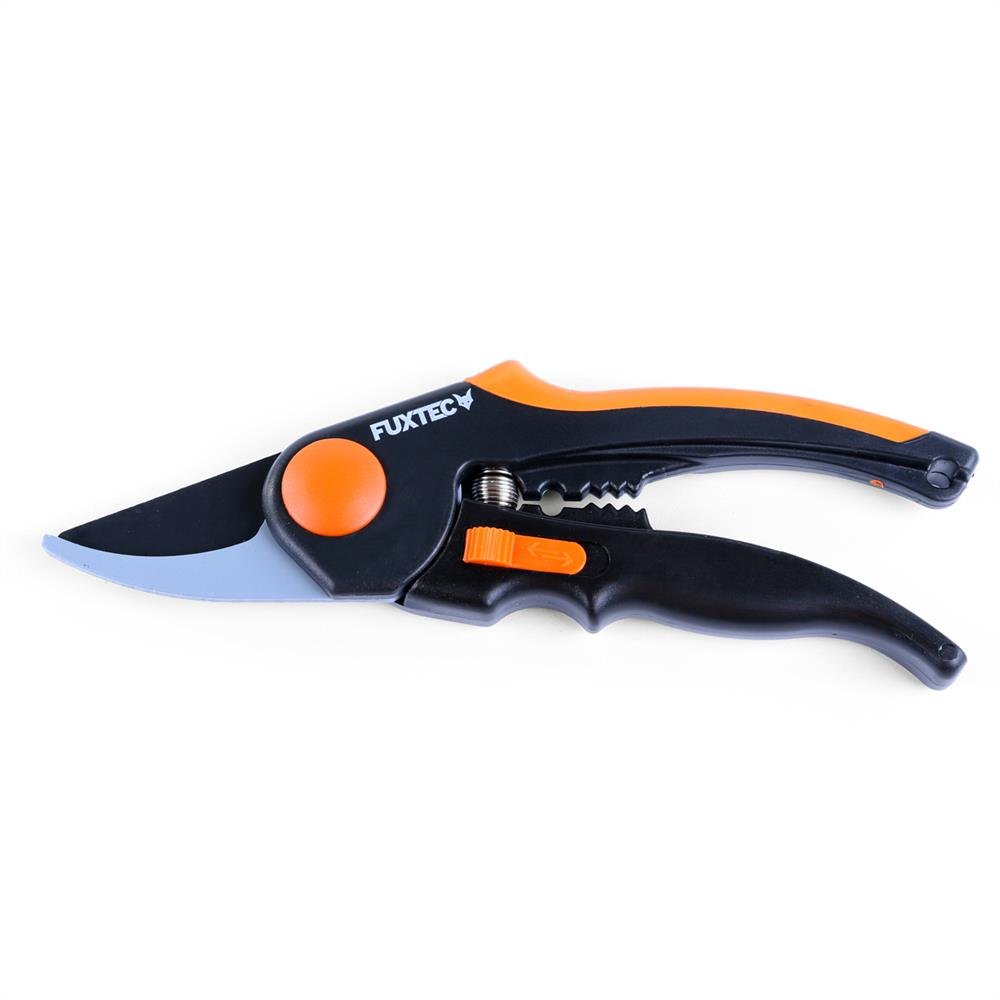 Set premium 3 sécateurs de jardin – à main, branches, haies FUXTEC FX-SPS3 ciseaux de jardin manuel, élagueur pour branches, taille-haie manuel pour mettre vos haies en forme