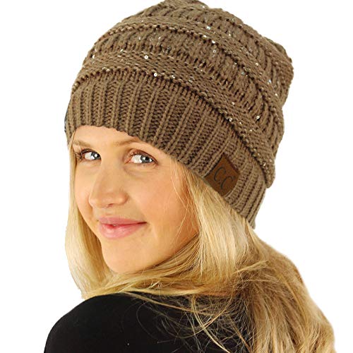 Image of Hatsandscarf CC Exclusives Solid Color Beanie Tail Hat for Adult (MB-20A)