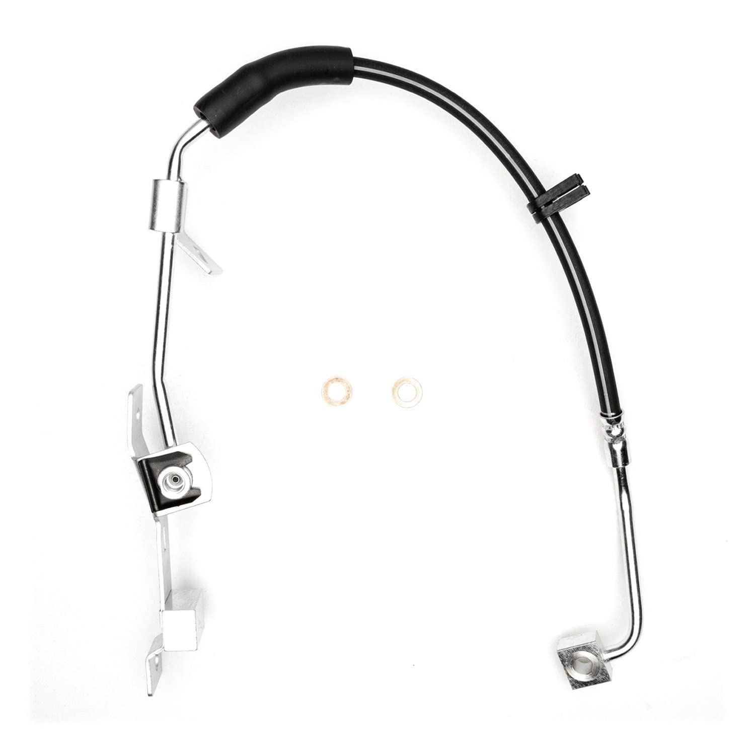 Dynamic Friction Company Front Left Brake Hose| Fits 2004-2005 Dodge Ram