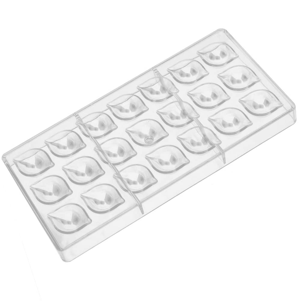 Tossper Chocolate Mold Reusable Lemon Shape Fondant Mould Polycarbonate Cake Baking Tool Party Diy Sweet Candy Bakeware Tray