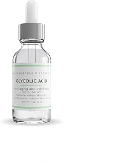 Glycolic Acid Serum for Face | Blend with Licorice Root & Green tea Extract | Anti-Aging Exfoliator for Radiant Skin | Reduces Fine Lines, Wrinkles, Dead Skin Cells & Acne Scars