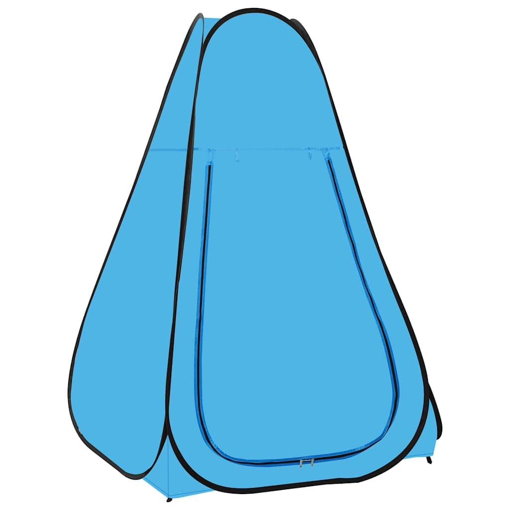 Pop-Up Duschzelt für Camping, Umkleidezelt mit Reißverschluss, 120 x 120 x 200 cm, Grün