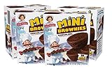 Little Debbie Mini Brownies, 4 Boxes Travel Size, 9.75 Ounce (Pack of 4)