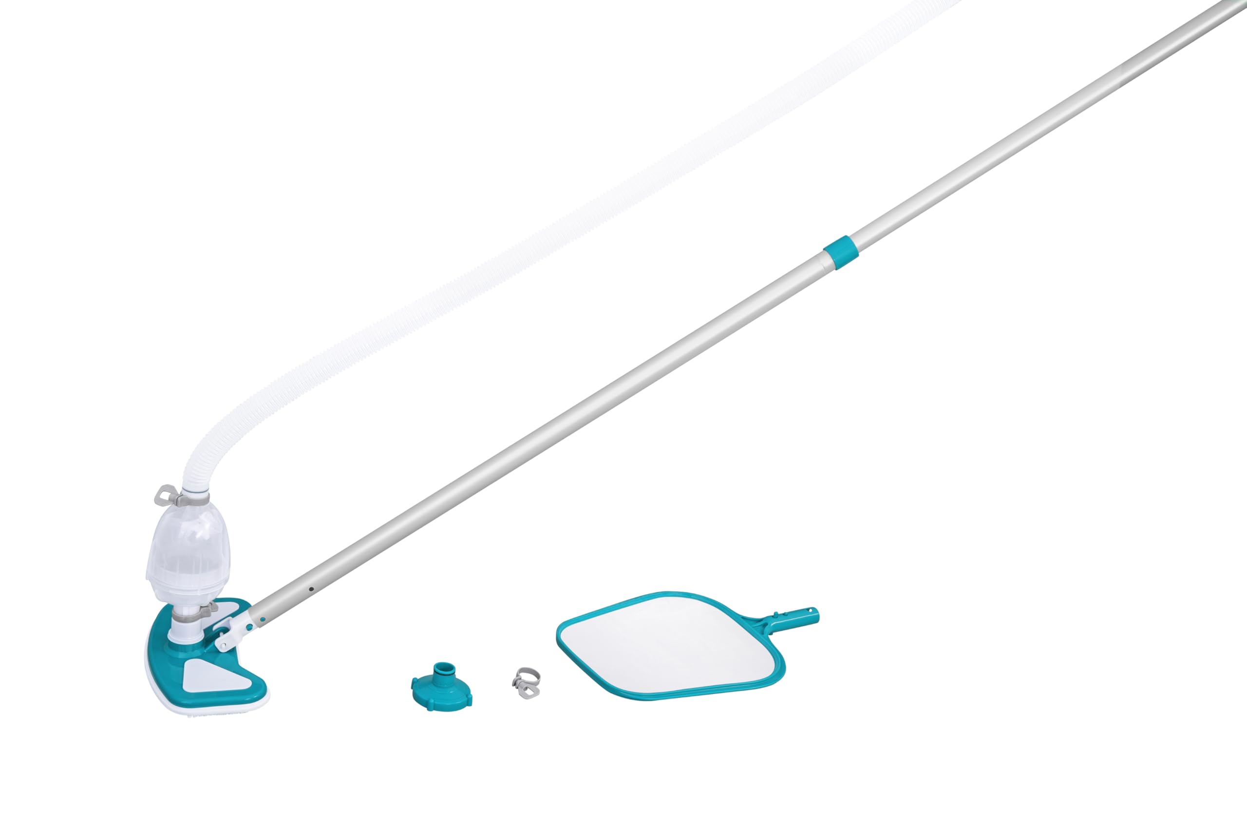 Bestway Kit de Nettoyage pour Piscine AquaClean™, aspirateur, épuisette, Tuyau