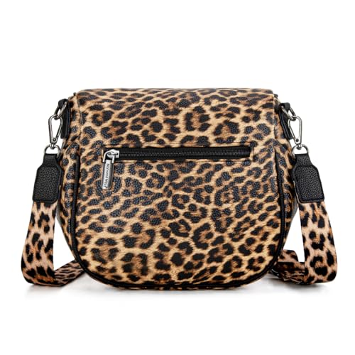 Image of Montana West Crossbody Bag for Women, Large Bum Bag Purse Soft Vegan Leather Travel Fanny Pack with Coin Purse