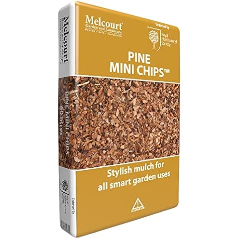 Melcourt Pine Mini Chips Bark 60lt Cover
