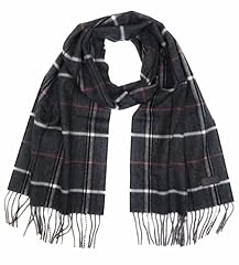 Grey/Red Windowpane Plaid