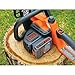 BLACK+DECKER 20V MAX Electric Chainsaw, 10 inch Cordless Chainsaw with Battery and Charger Included, Automatic Oiler, Low Kickback Power Chain Saws (LCS1020)